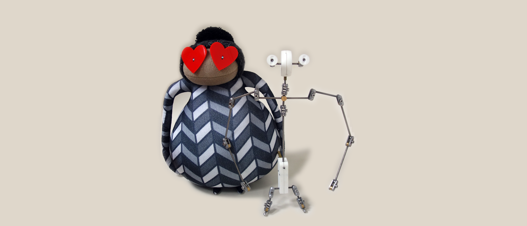 Bespoke Stop Motion Armature for Ruby Ruth Dolls