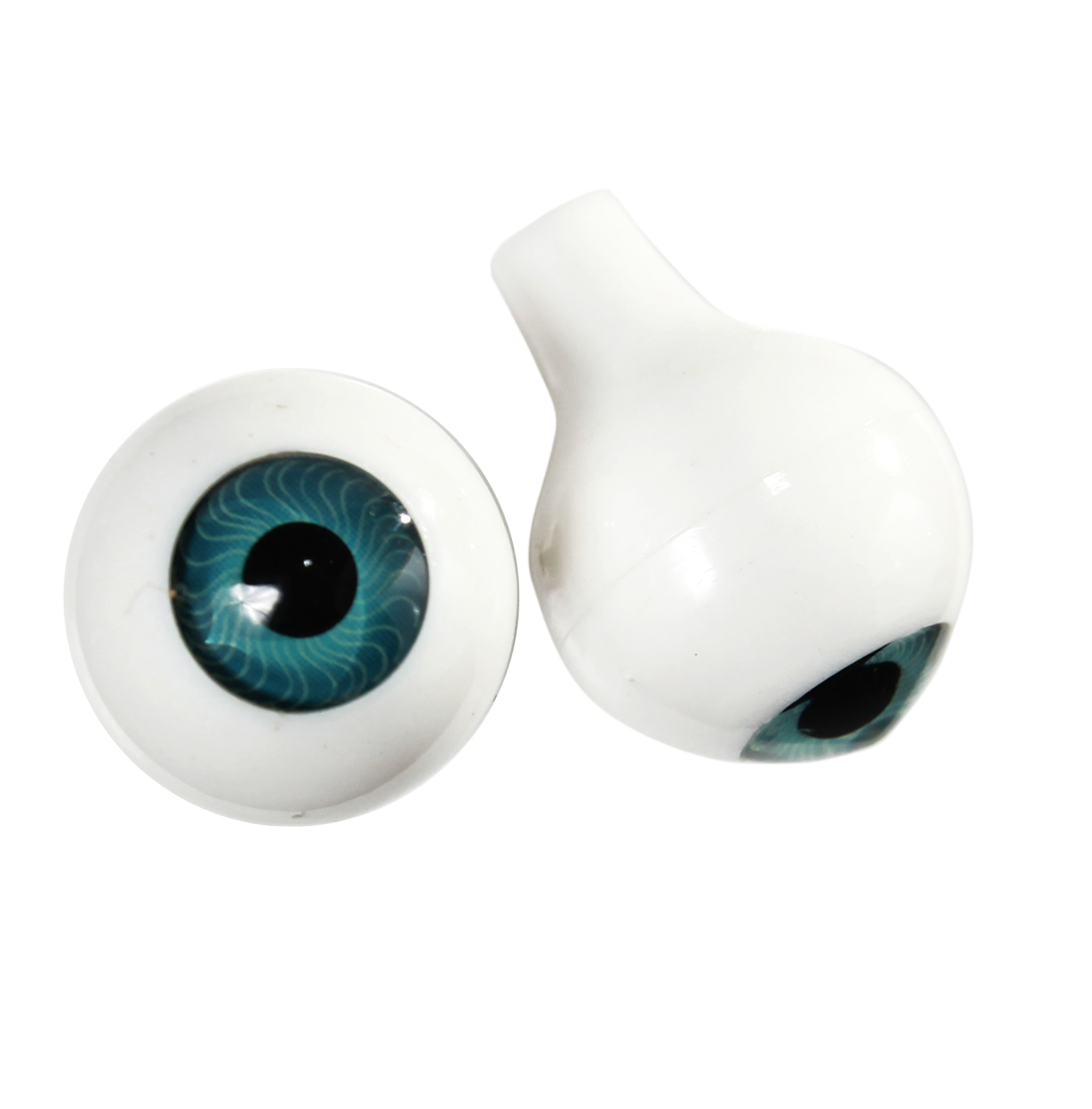 Pair of 12mm Blue Acrylic Eyes.