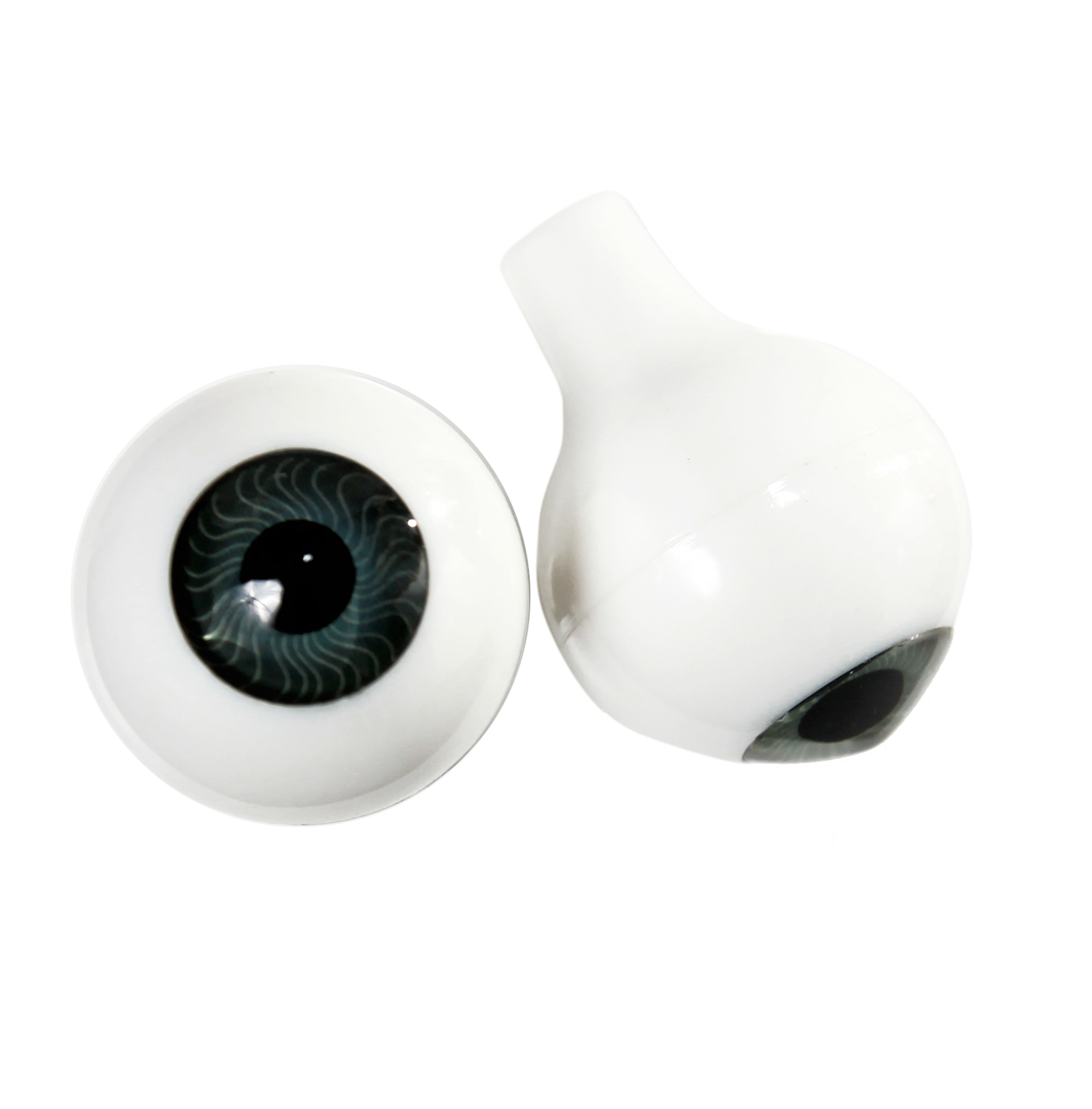 12mm stop motion eyes in grey.