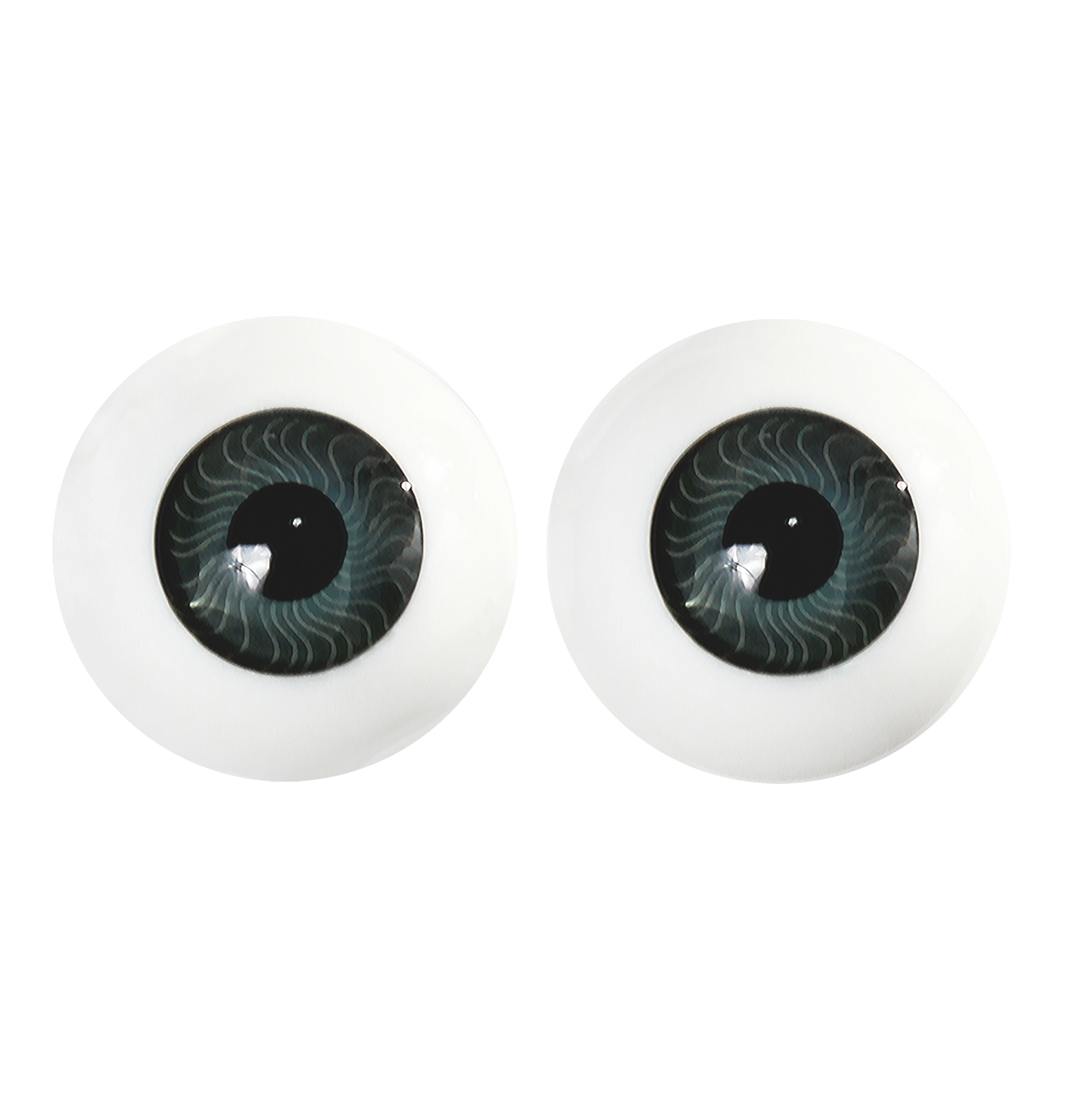 16mm Grey Acrylic Eyes