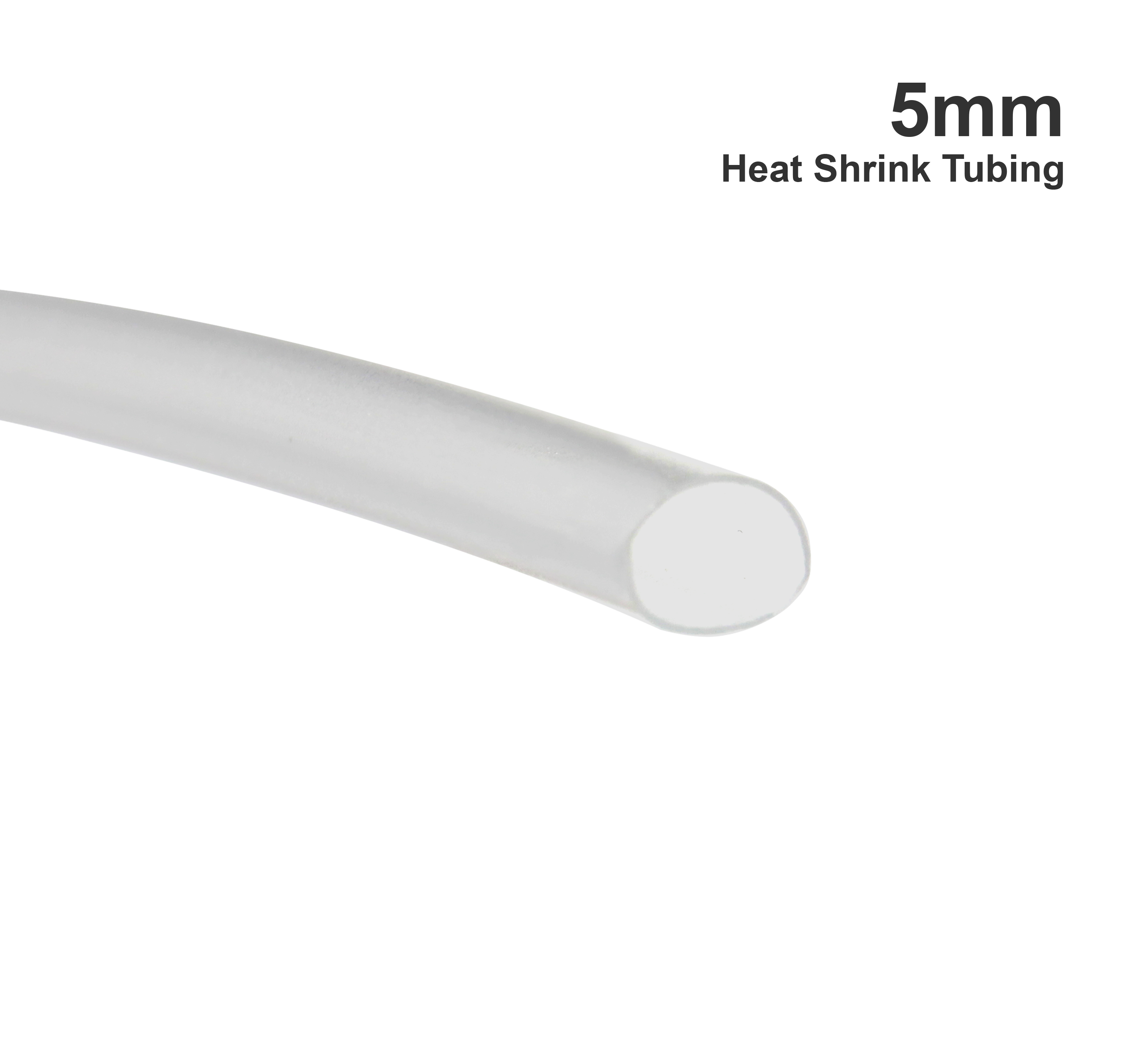 5mm heat shrink tubing for aluminium armature wire, ideal for reinforcing stop motion puppet limbs and joints