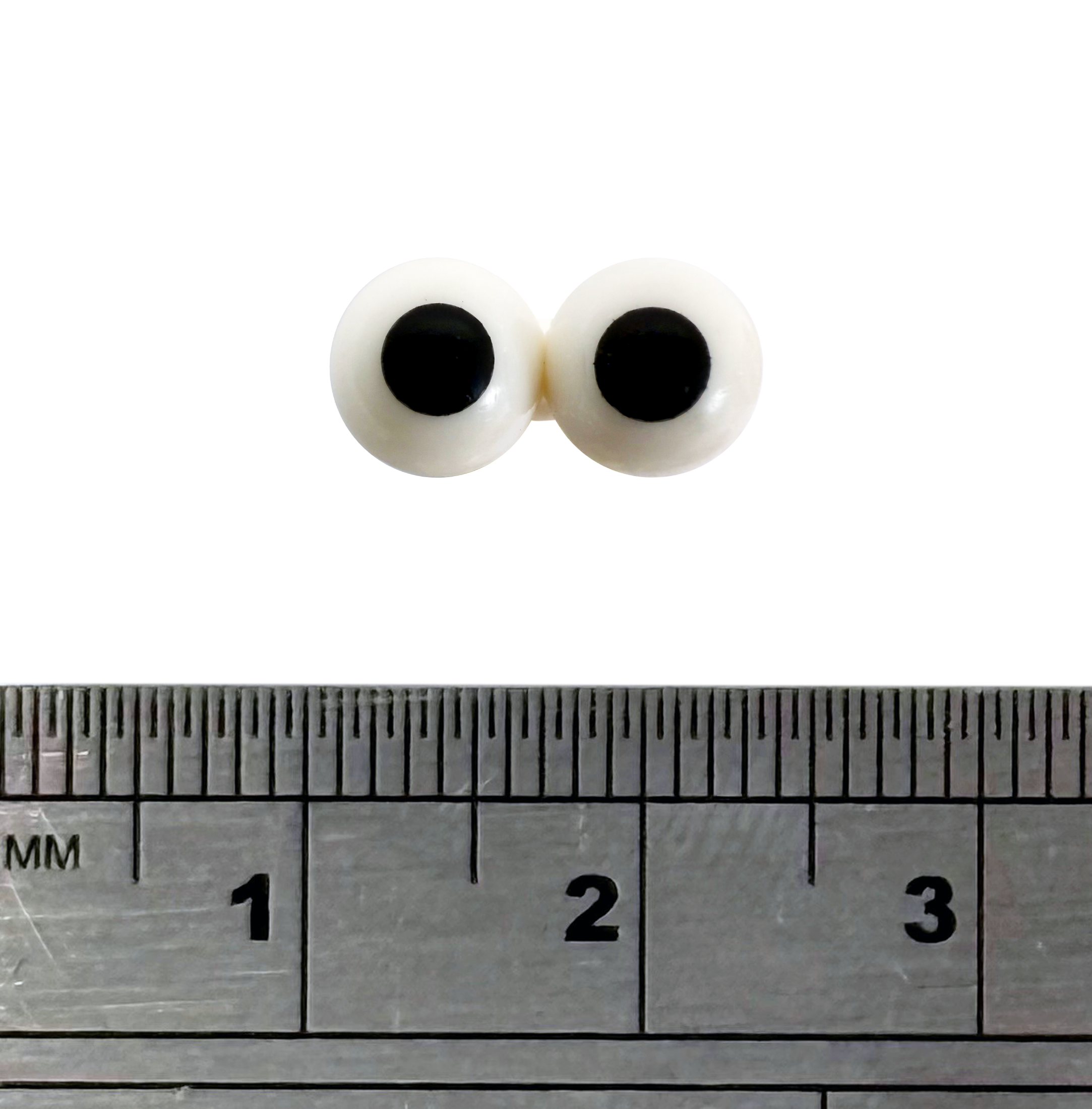 Wallace Eyes with ruler for scale.