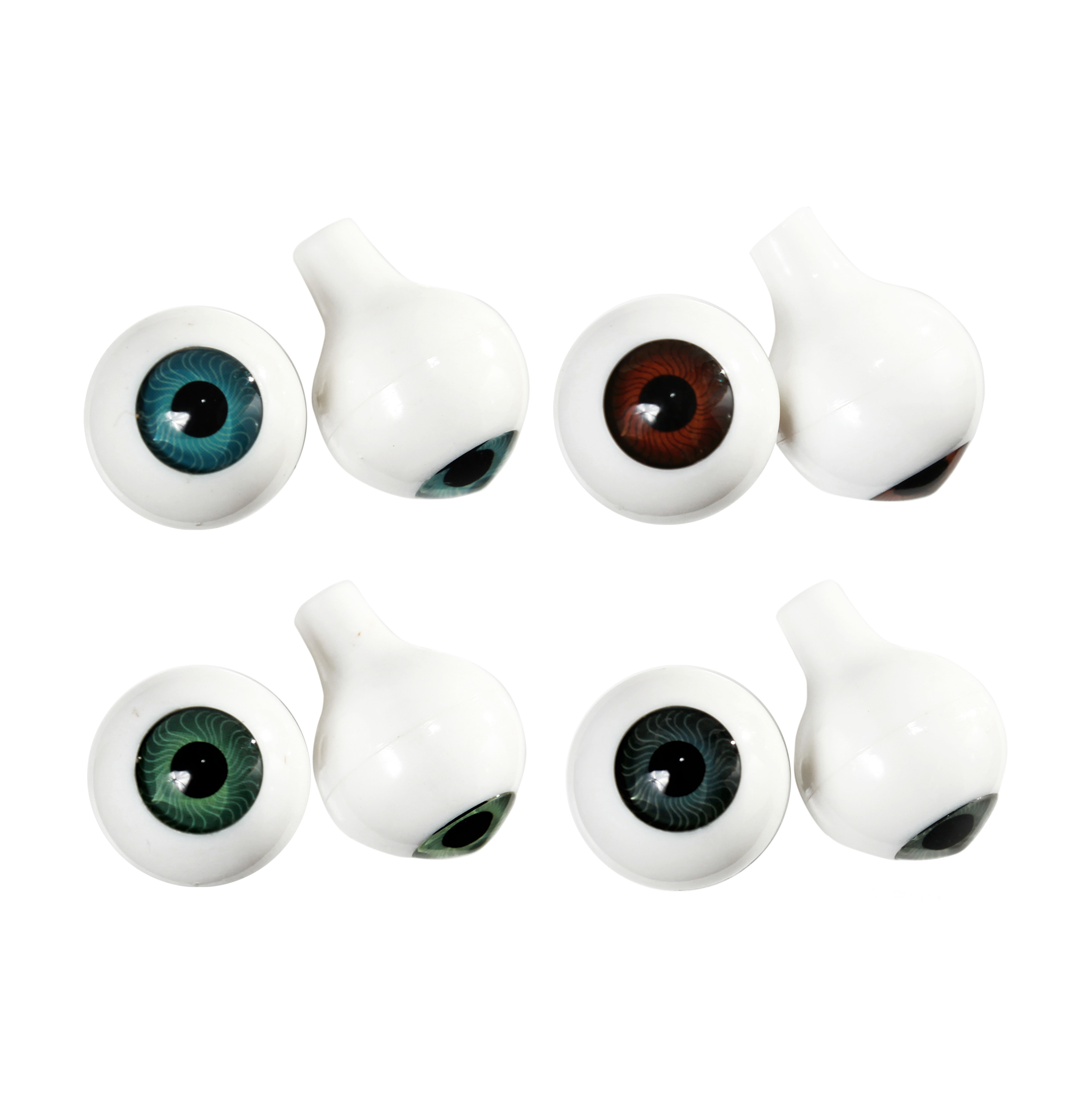 12mm Acrylic Eyes for Stop Motion Animation.