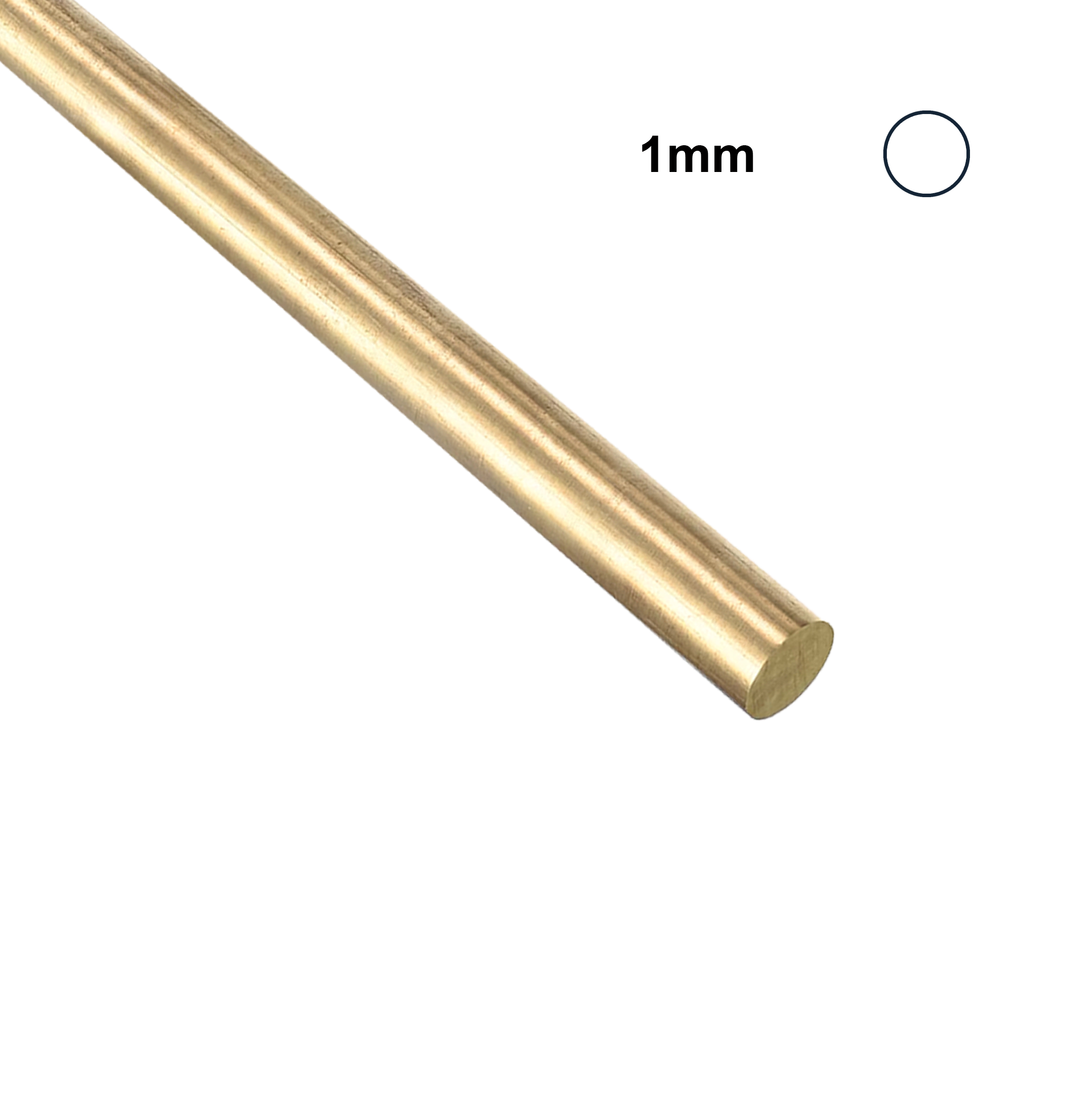 1mm Brass Rod