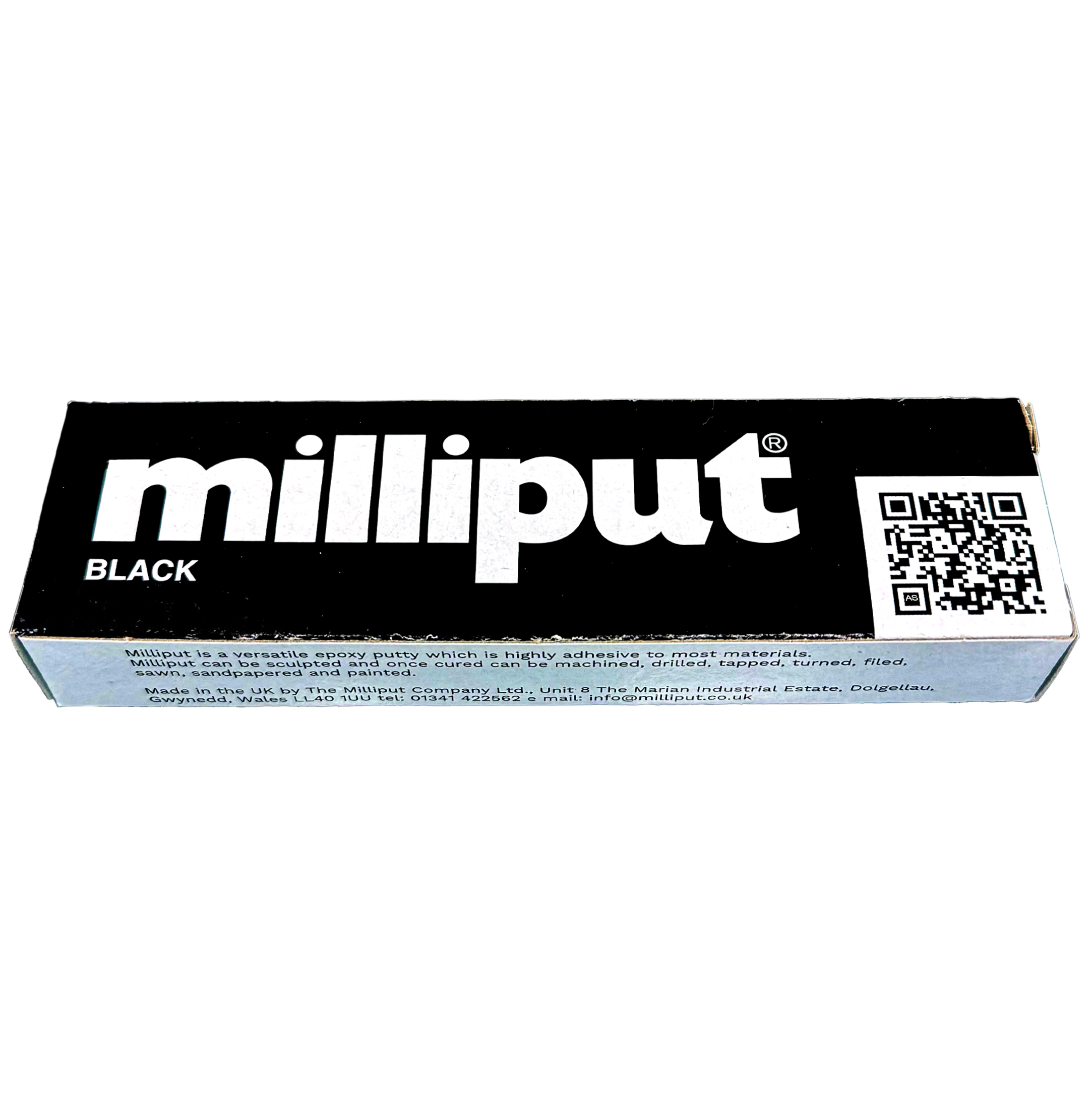 Box of Black Milliput 2 part epoxy putty.