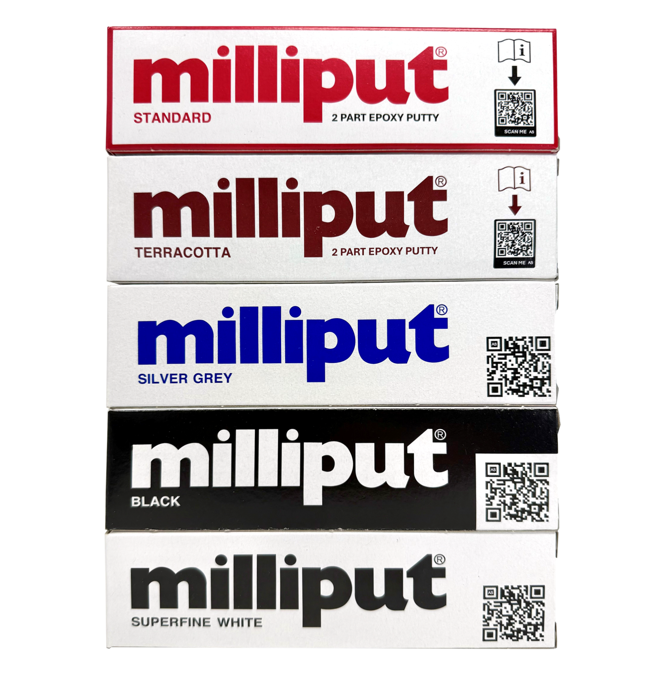 Milliput is available in a range of colours
