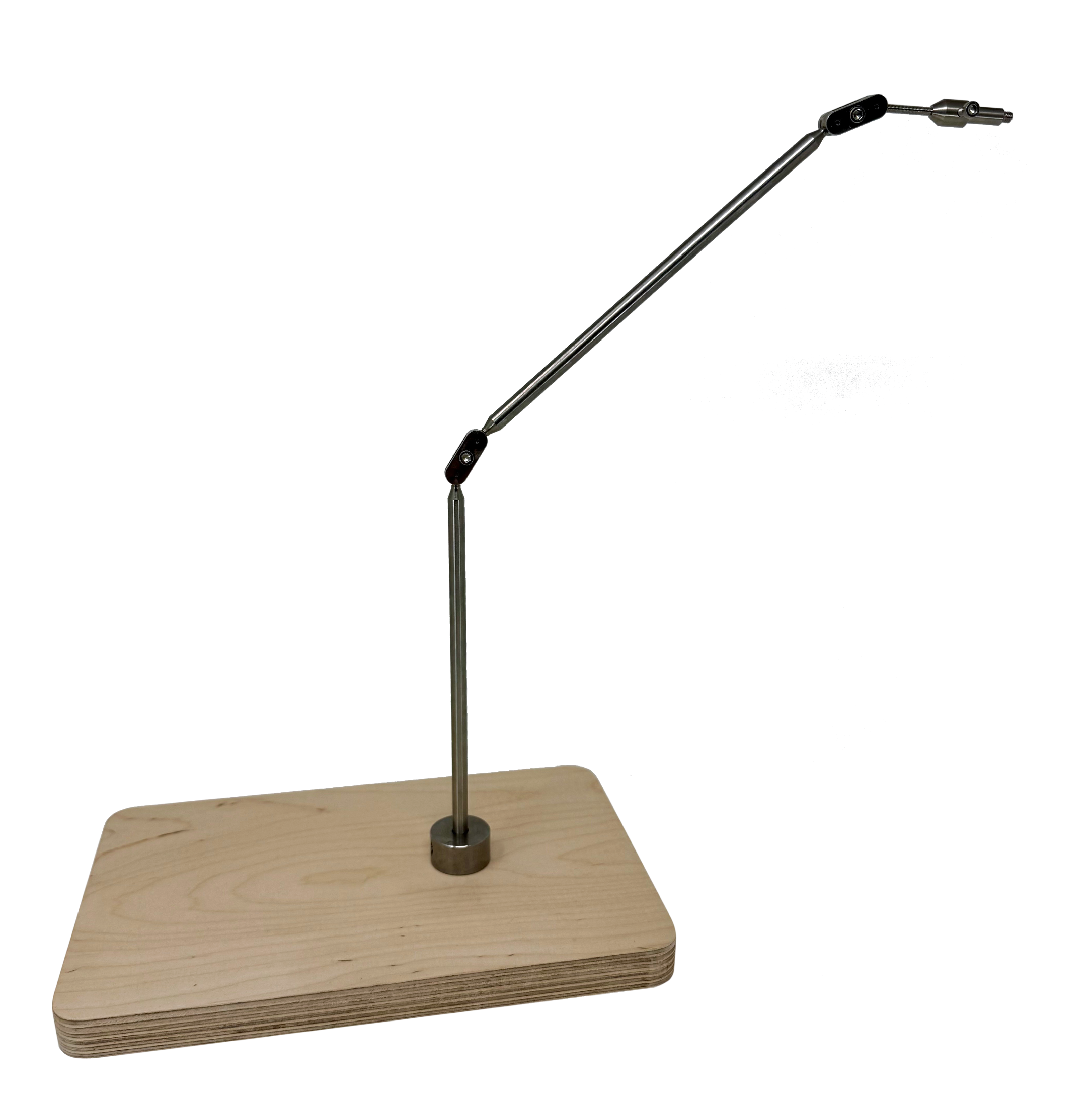 Stop motion ProPlus Rig can be used vertically to support a puppet in mid-air for running, jumping, or flying animations