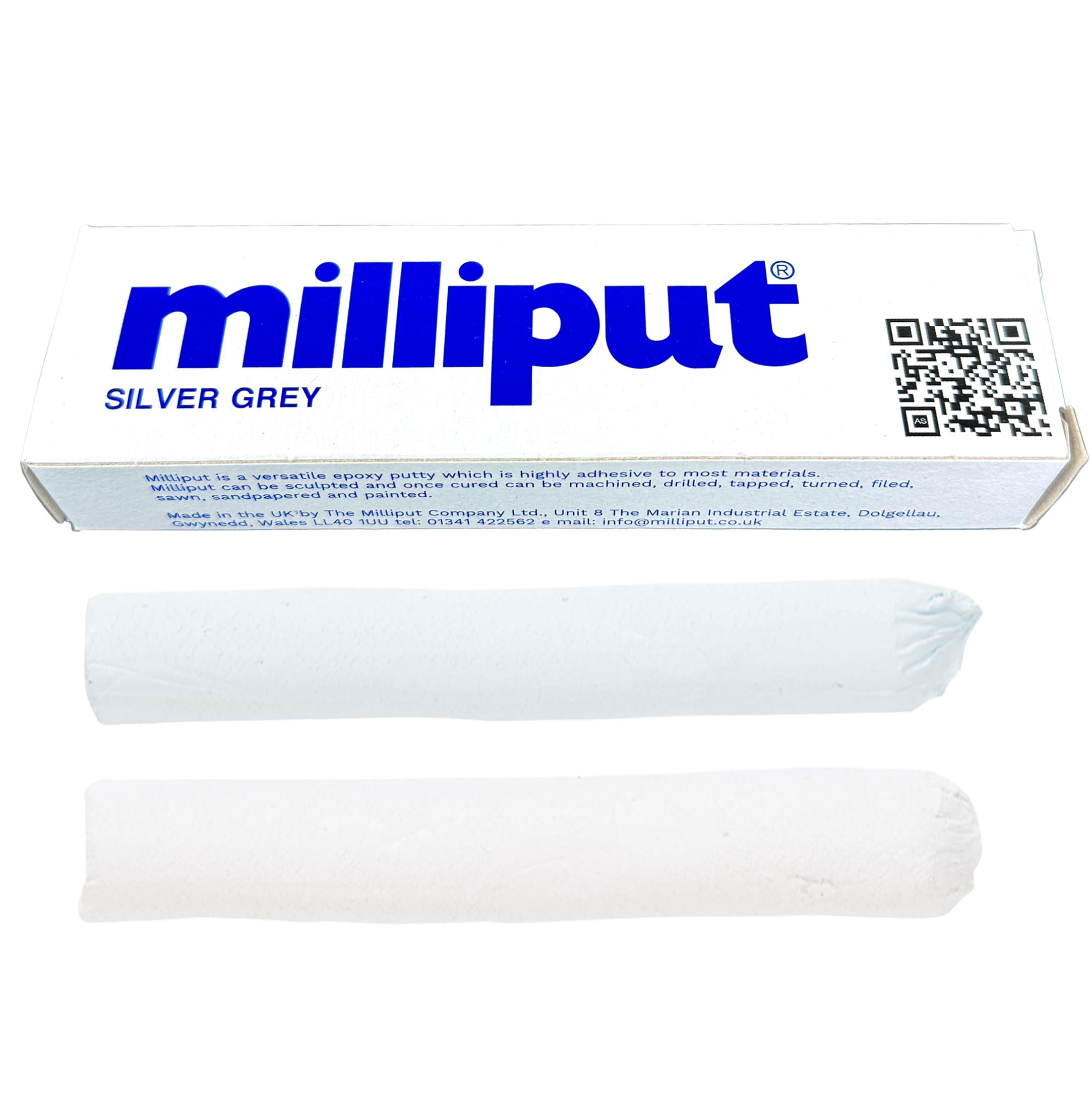 Milliput Silver Grey Epoxy Putty