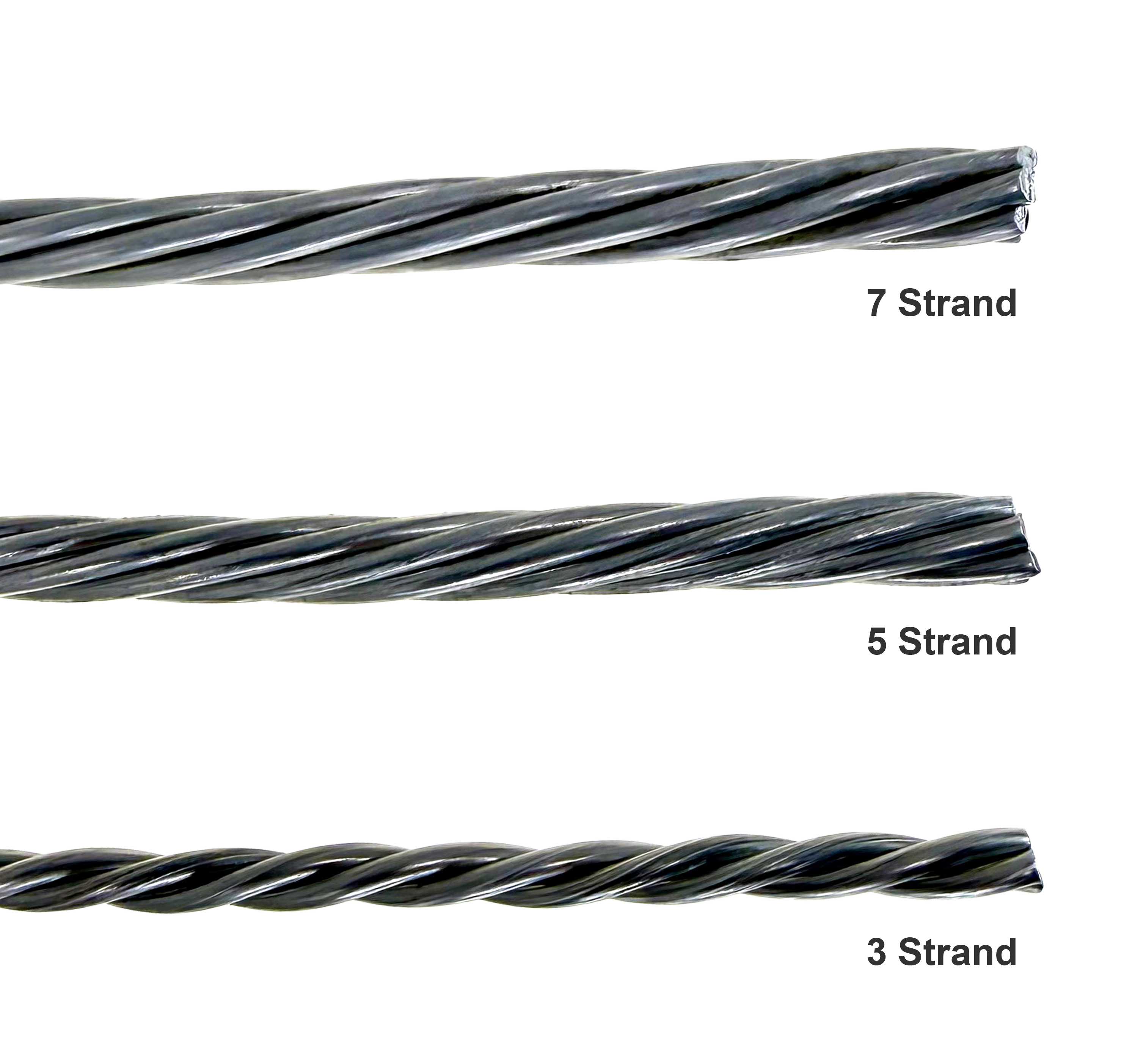 Aluminium twisted wire. Great for Stop Motion Armatures. Available in 3 sizes.