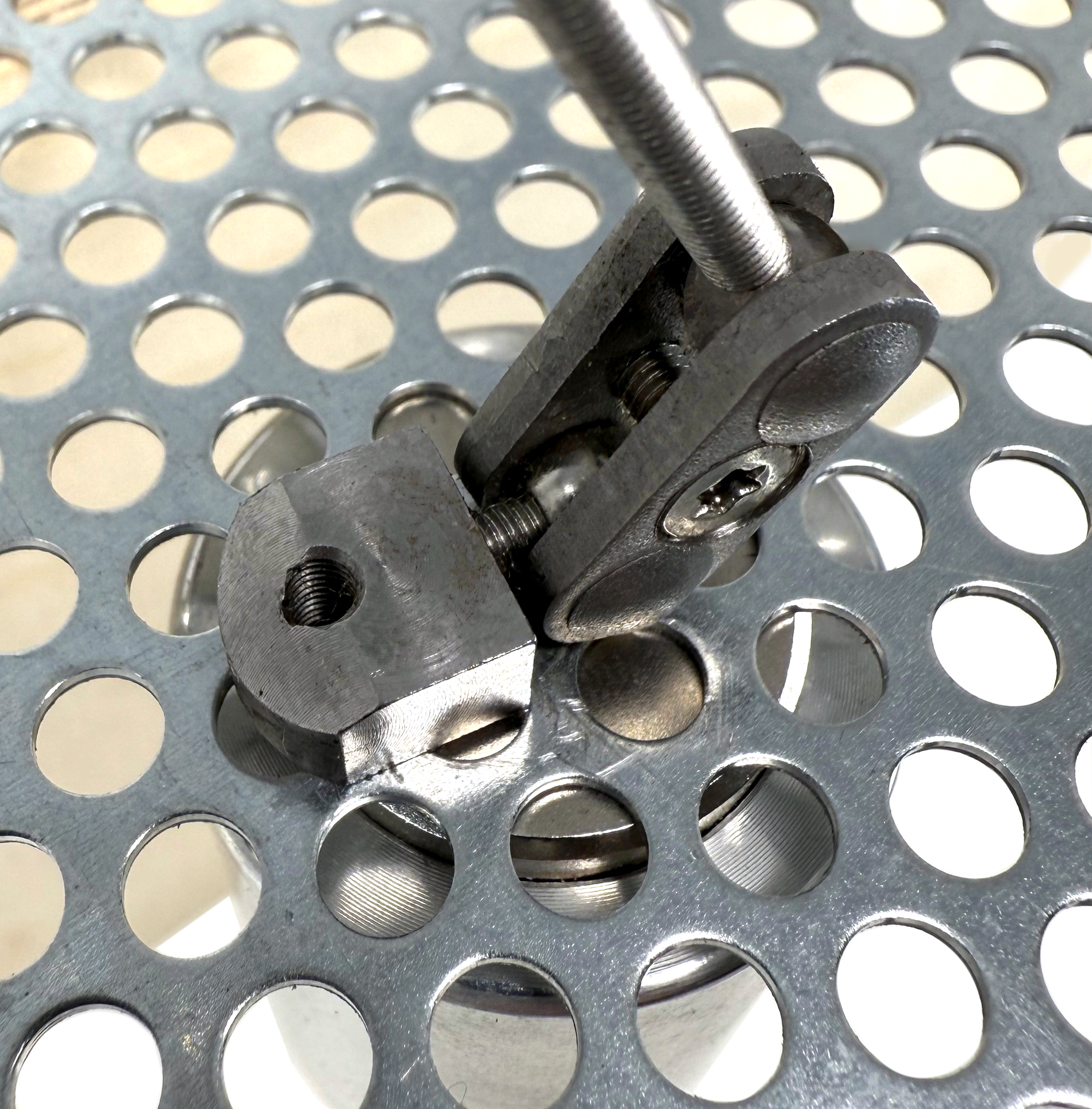 Using a magnet for Stop Motion Animation tie-down.