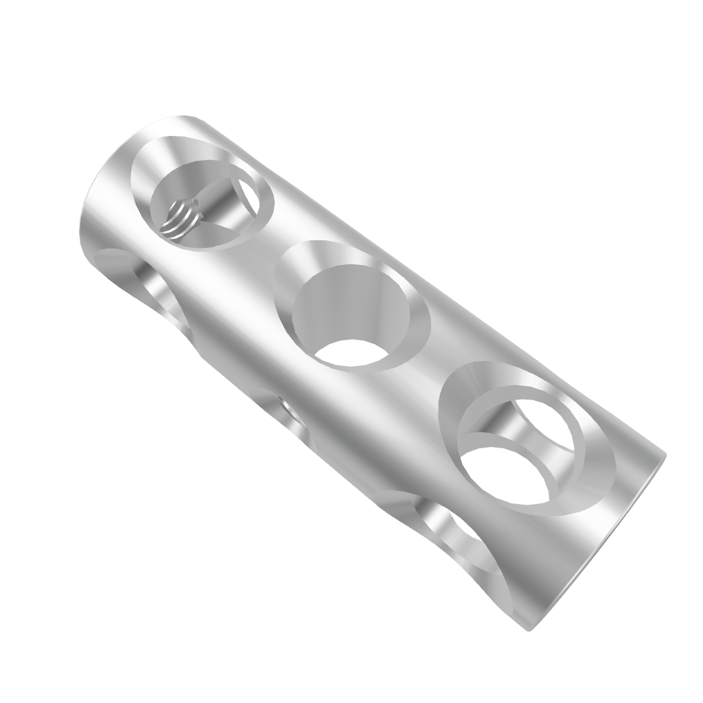 Aluminium Armature Shoulder Block 3D Model