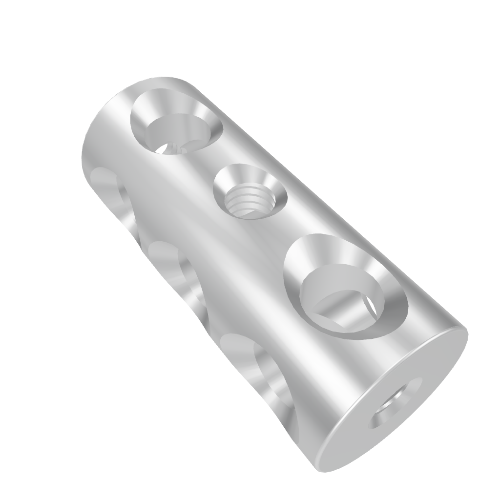 Aluminium Shoulder Block 3D Model