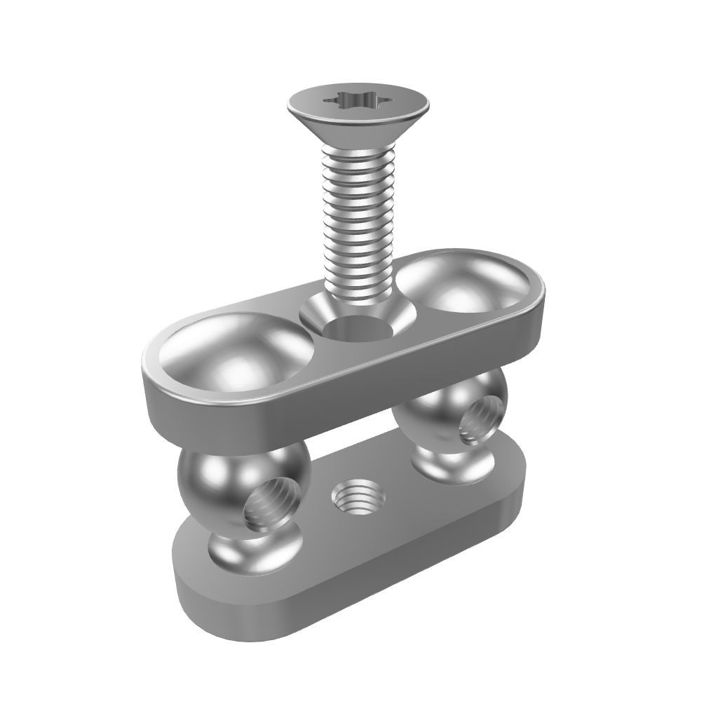 3D Model of ProPlus Armature Joint Components.