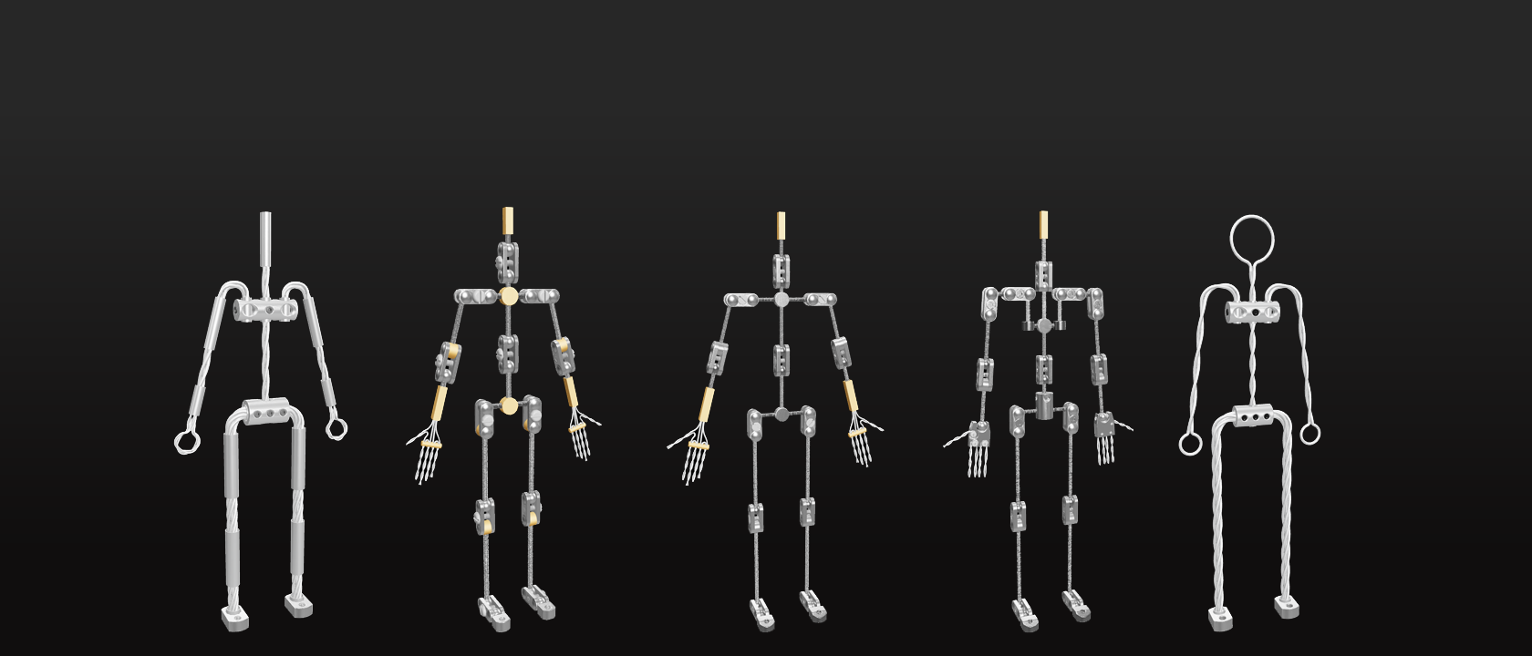 Animation Supplies has 3D models of all Armatures and Stop Motion Components.