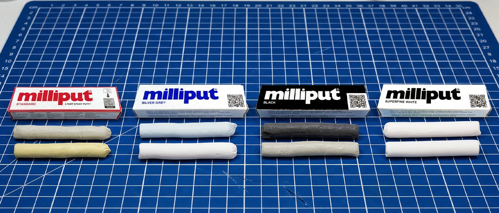 Milliput Epoxy Putty for Stop Motion, Model Making and Repairs