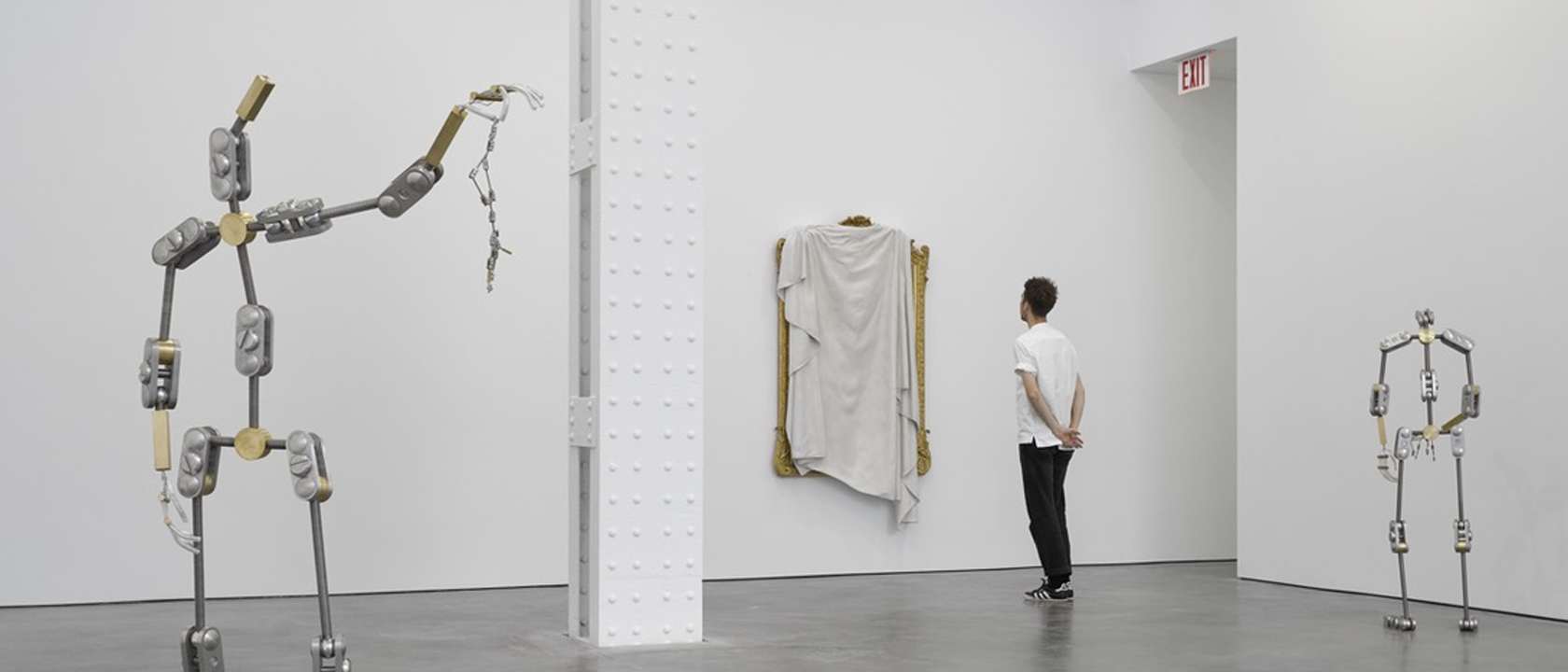 Ryan Gander New York Installation using Animation Supplies Standard Armatures