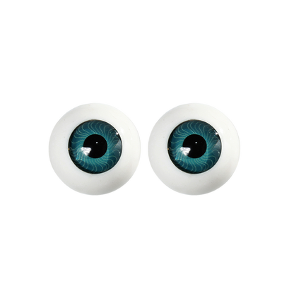 12mm Blue Acrylic Eyes
