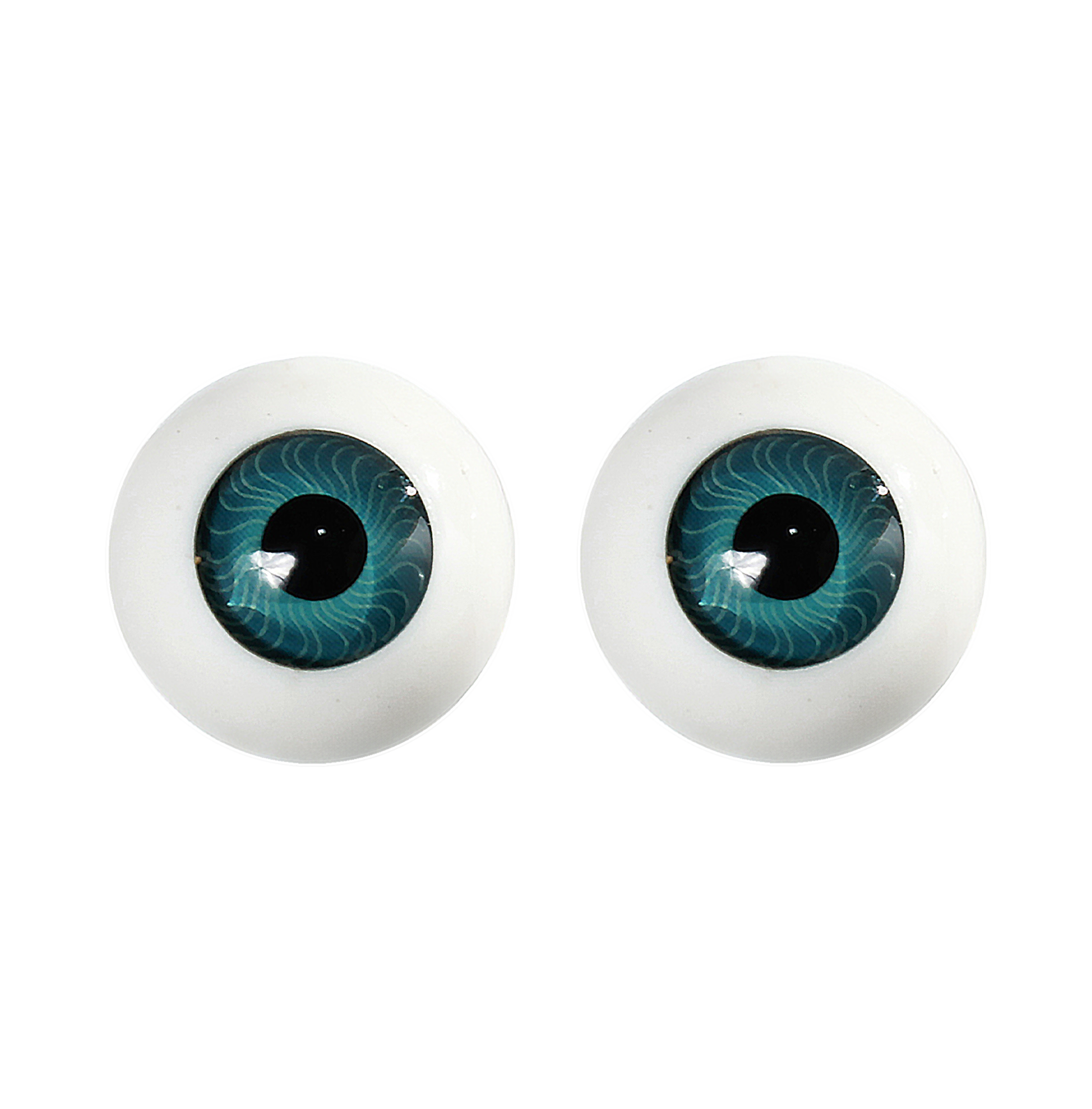 12mm Blue Acrylic Eyes