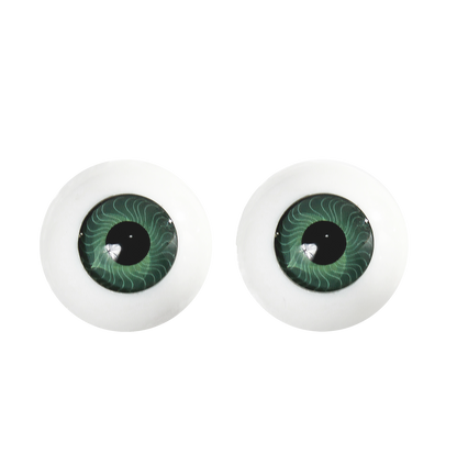 12mm Green Acrylic Eyes