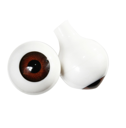 Pair of 12mm Brown Acrylic Eyes