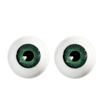 12mm Green Acrylic Eye for Stop Motion Animation.