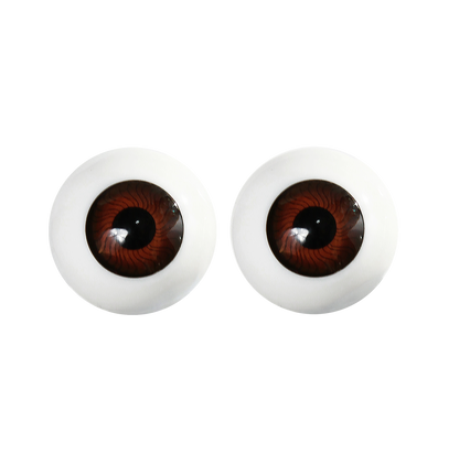 14mm Brown Acrylic Eyes