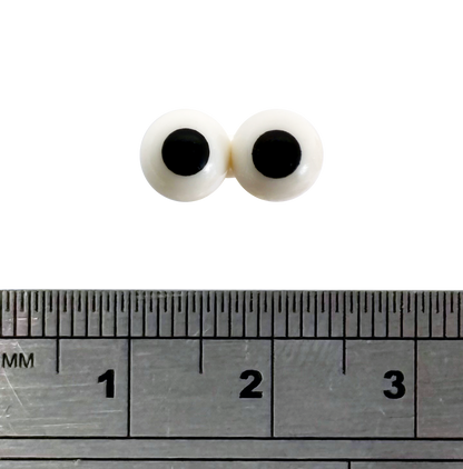 Wallace Eyes with ruler for scale.