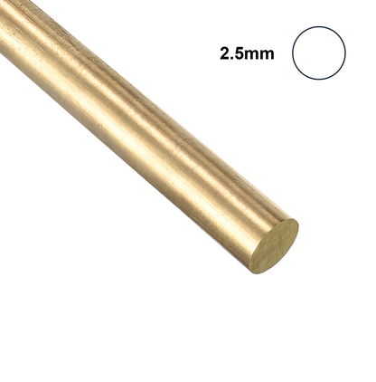 2.5mm Brass Rod