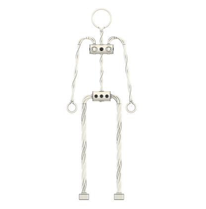 Drawing of the Animation Supplies Aluminium Armature Kit.