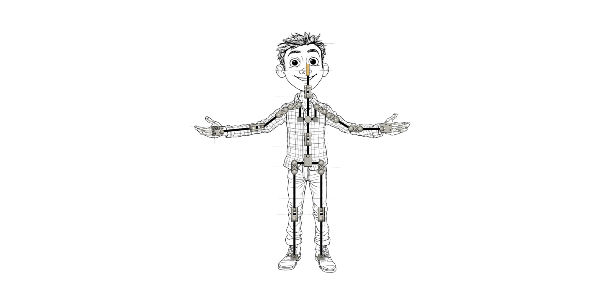 Turn your Stop Motion Character Design into a Puppet.