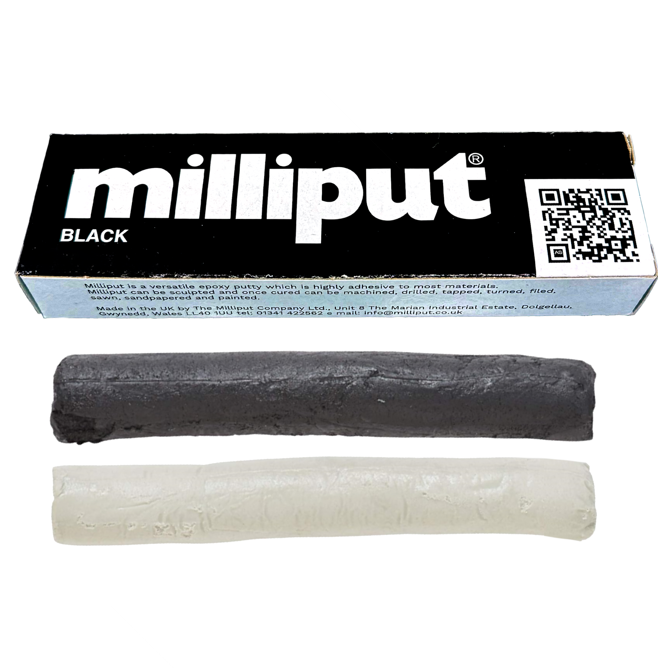 Milliput Black Epoxy Putty