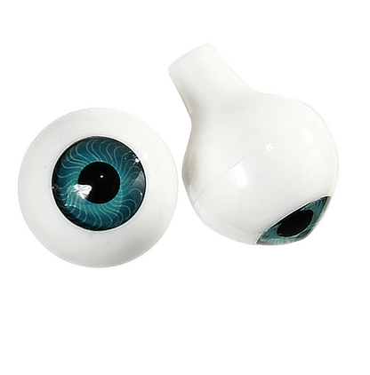 Blue Acrylic Eyes