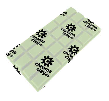 Chroma Clay Wax - Light Green Stop Motion Plasticine