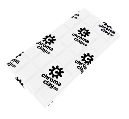 Chroma Clay White Plasticine