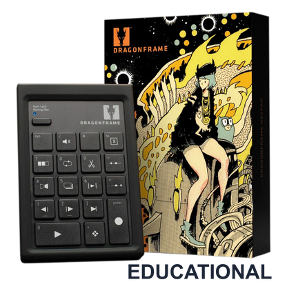 Dragonframe student with Bluetooth controller.