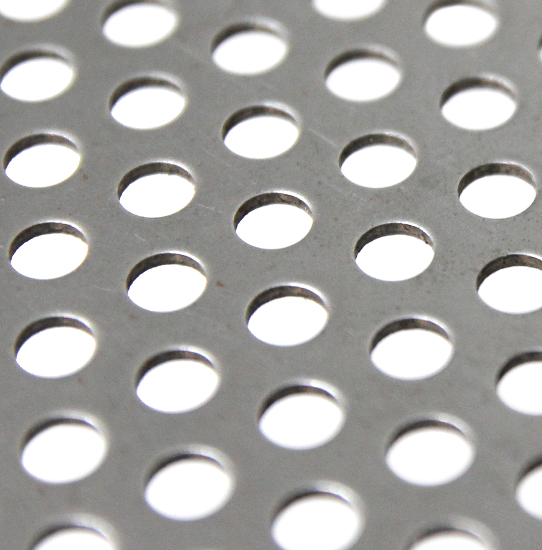 Stop Motion Animation Perforated Steel Sheet.