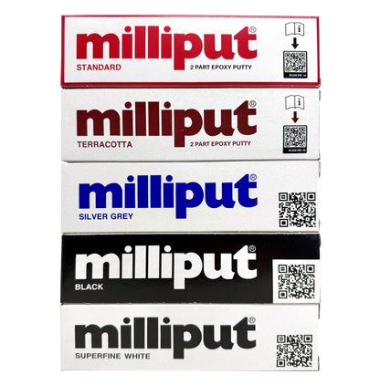 Milliput is available in a range of colours