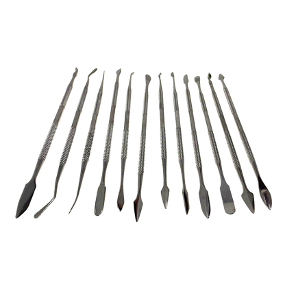 Set of 12 Stainless Steel Sculpting Tools