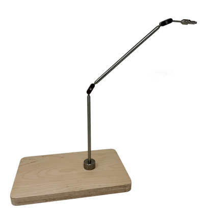 Stop motion ProPlus Rig can be used vertically to support a puppet in mid-air for running, jumping, or flying animations