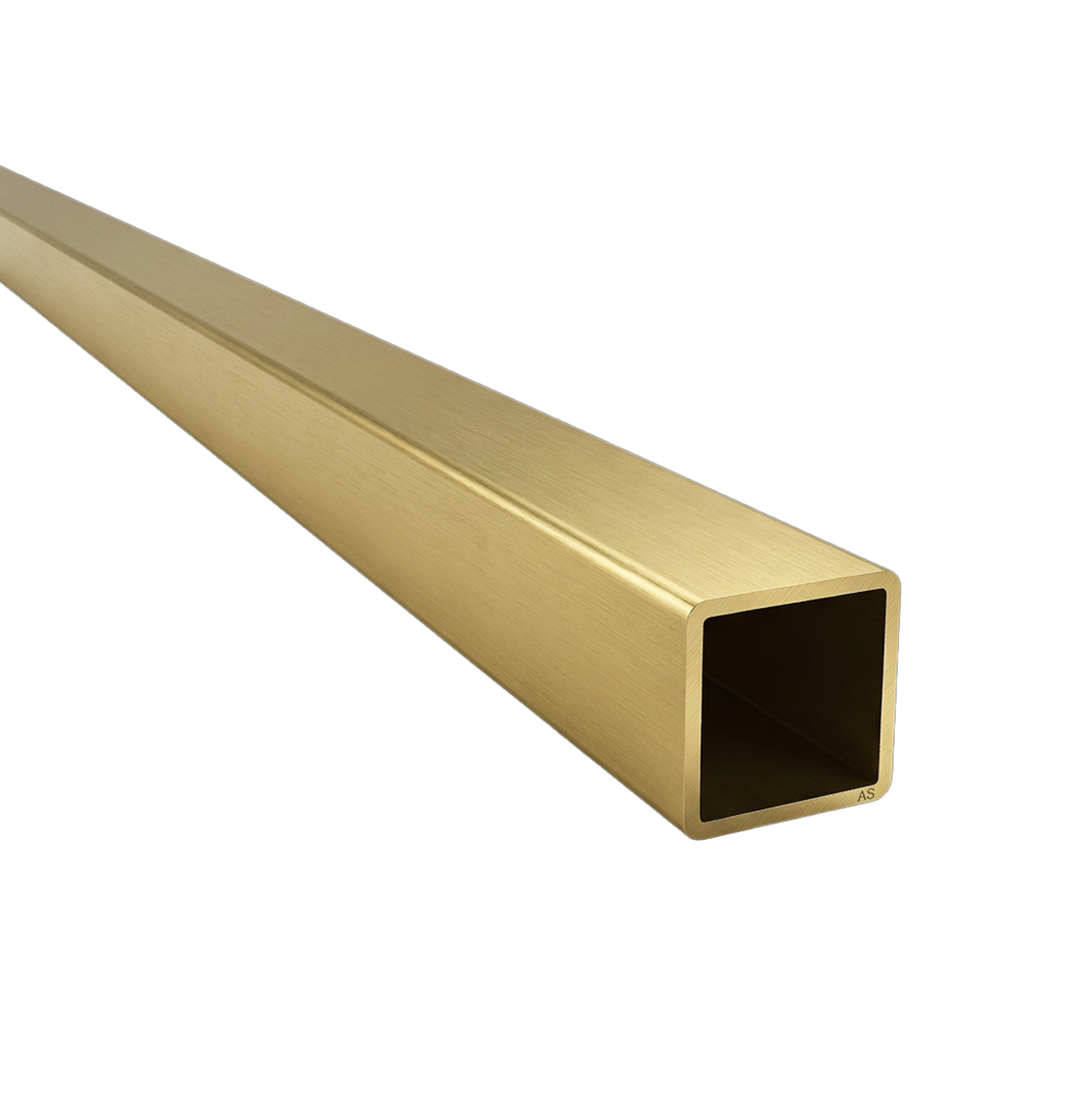 5/32 Square Brass Tube