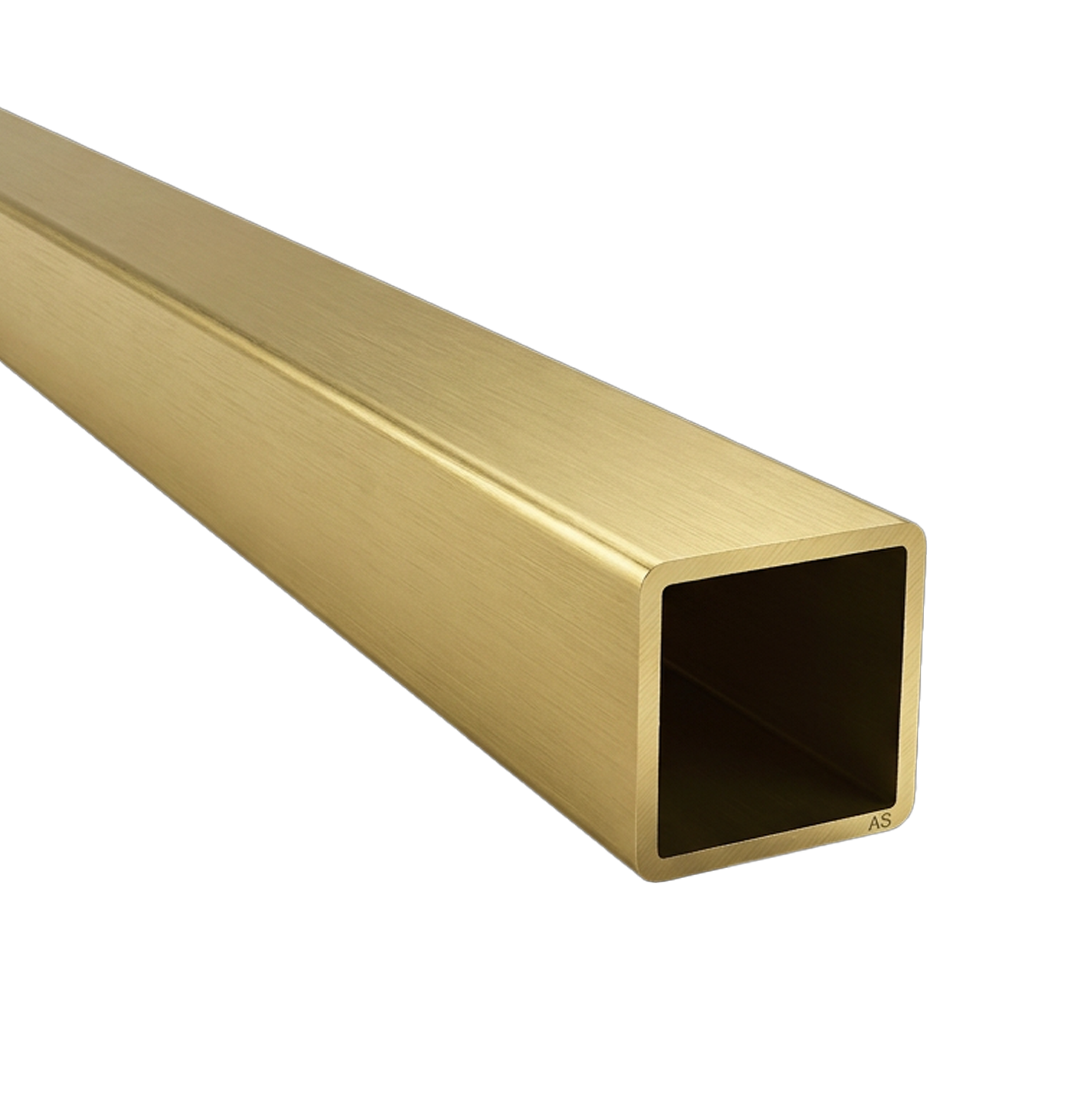 7/32 Square Brass Tube