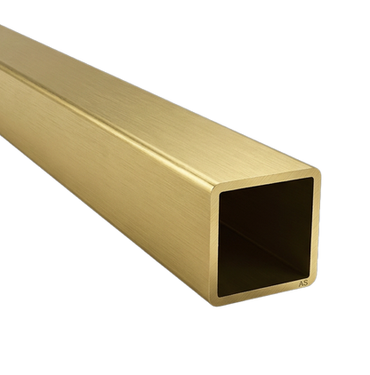 1/4 Square Brass Tubes