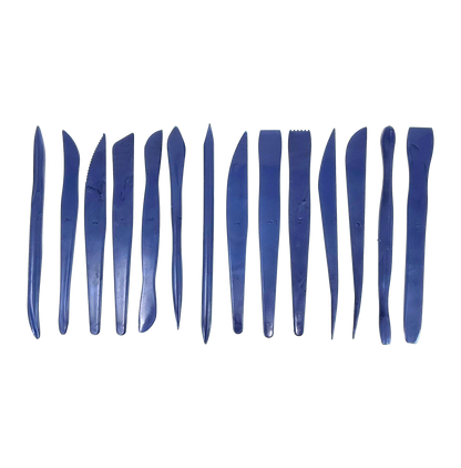 Plastic model making tools. Set of 14 for sculpting. 