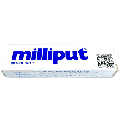 Box of Silver Grey Milliput 2 part epoxy putty.