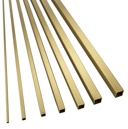 K&S Square Brass Tubing