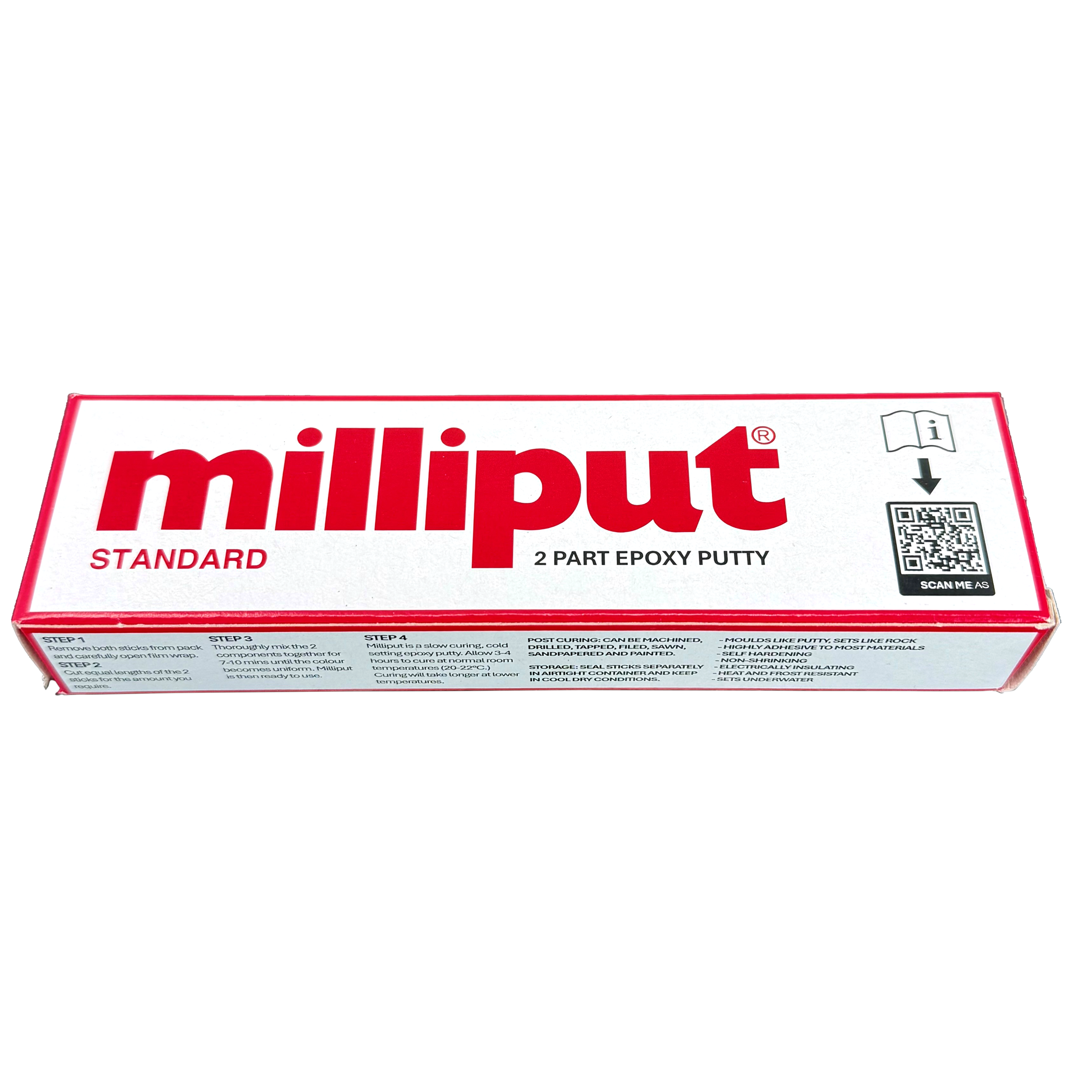 Box of Standard Milliput 2 part epoxy putty.
