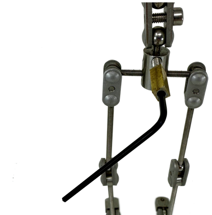 To attach the Standard Rig to our ProPlus Armature, screw the connector into a rigging point.