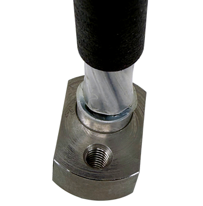 Stop Motion Armature Foot with threaded tie-down hole.