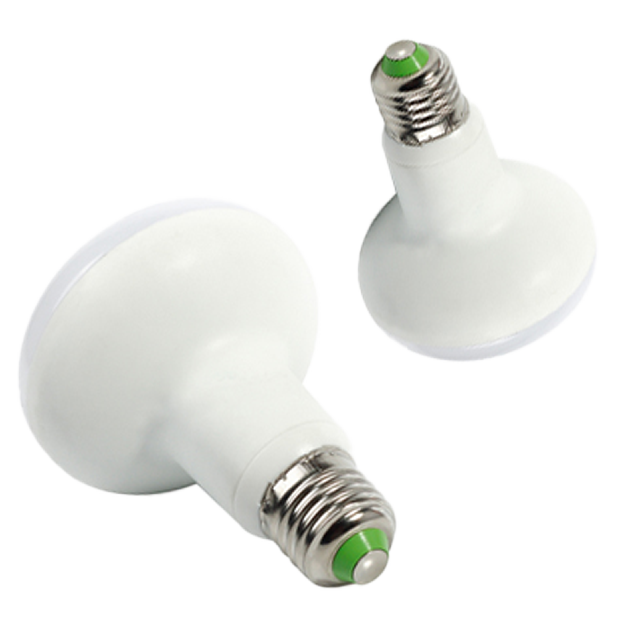 Pair of LED E27 R80 8.8 Watt Bulbs