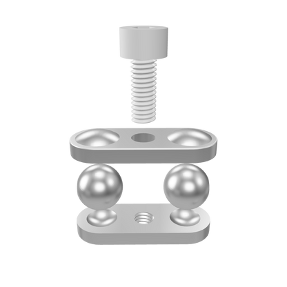 3D Model of the components for the ProPlus 8mm Armature Joint.